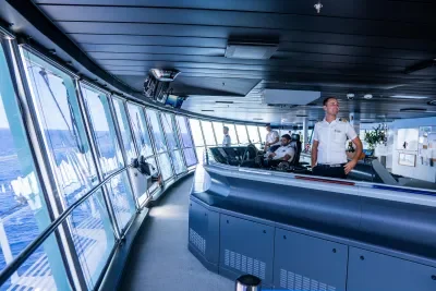 Bridge on Liberty of the Seas