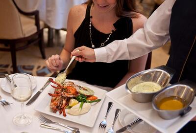 The cruise ship dining experience: The mains and the specialties