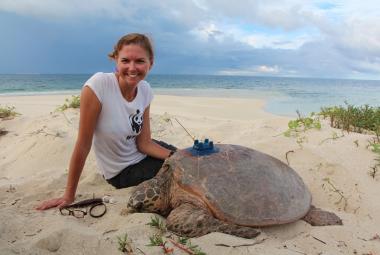 Christine Hof, renowned marine biologist and WWF Marine Species Project Manager