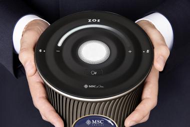 MSC Cruises ZOE virtual personal cruise assistant powered by artificial intelligence