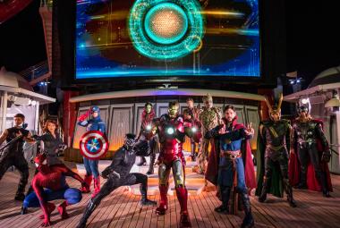 Marvel Day at Sea on the Disney Magic