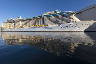 Spectrum of the Seas at her dock