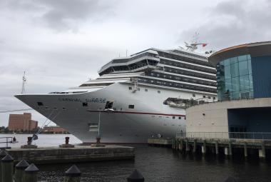 Carnival Sunrise Departs on Inaugural Voyage from Norfolk