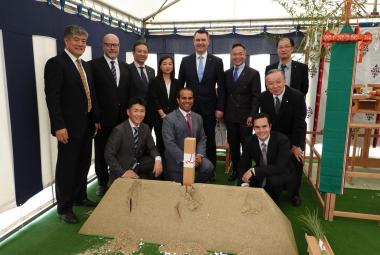 Carnival Corporation today officially began construction on the cruise industry’s first cruise terminal at the port of Sasebo in Japan with a groundbreaking ceremony attended by government, business and community representatives.