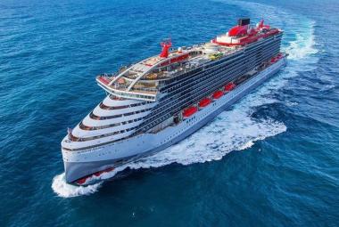 Scarlet Lady, the first Virgin Voyages ship