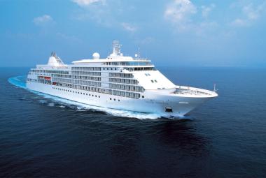 Silversea Whisper aerial