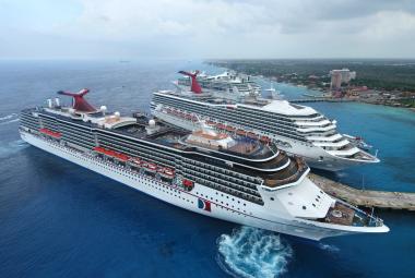 Carnival ships docked