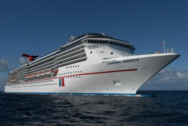 Carnival Miracle at sea