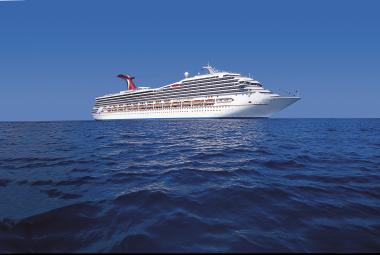 Carnival Glory at sea