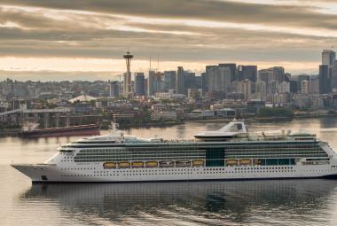 Serenade of the Seas departing Seattle