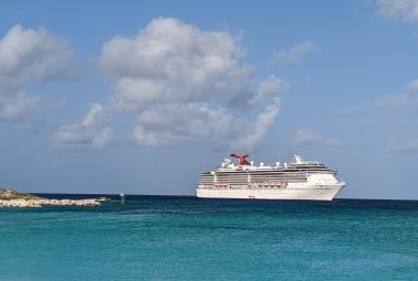 Carnival Pride in Half Moon Cay