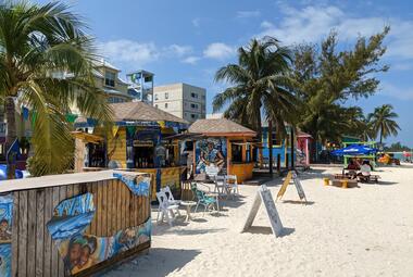 Junkanoo Beach in Nassau, Bahamas