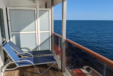 Balcony on Carnival Pride