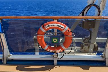 Carnival Pride life ring