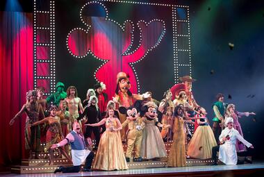 Disney Cruise Line Golden Mickeys show