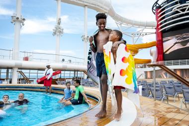 Kids on Disney Cruise