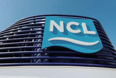 NCL logo on NCL Getaway