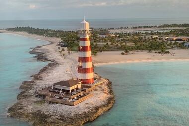   Ocean Cay MSC Marine Reserve lighthouse