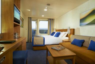 Carnival balcony room