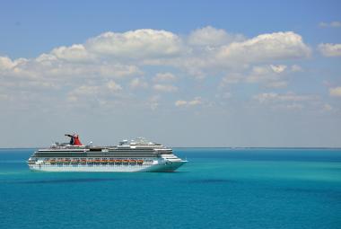 Carnival Splendor at sea