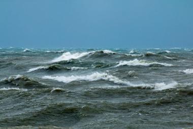 Rough seas