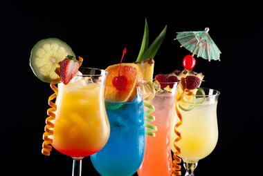 Tropical cocktails