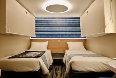 Inside cabin on Carnival Celebration