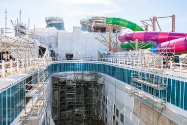 Water slides on Icon of the Seas