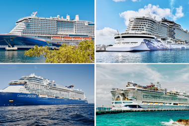 Newest ships comparison: Carnival, Norwegian, Celebrity, and Royal Caribbean