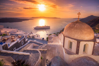 cruise-sunset-greece