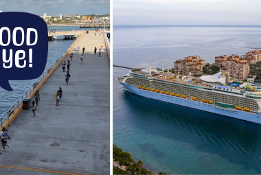 Pier runners late to their cruise ship
