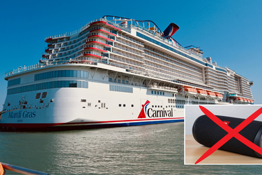 Carnival Cruise Line Bans Bluetooth Speakers