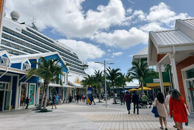 Nassau-Bahamas-Docked-Port-Area