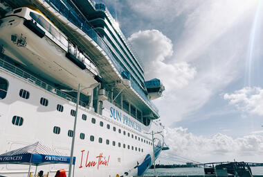 Sun-Princess-Docked-Nassau