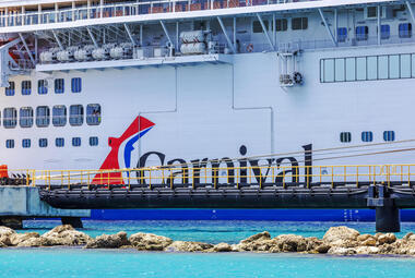 Carnival-docked-Curacao