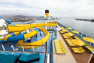 Carnival Firenze top deck