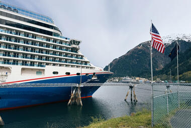 Carnival-Luminosa-Docked-Juneau-Alaska