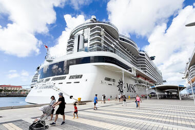 MSC Seashore Exterior