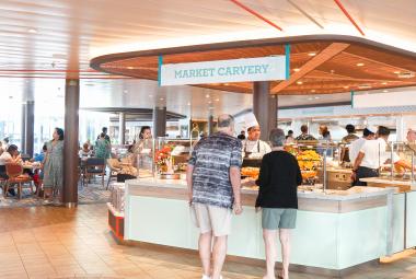 buffet station on Star of the Seas cruise ship