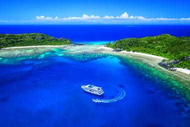 Blue Lagoon Cruises, Aerial