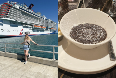 Elizabeth's first Carnival cruise