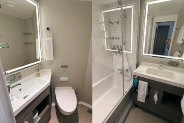 Disney Cruise Line, Split Bath