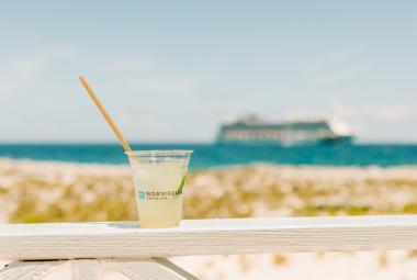 Drink at Great Stirrup Cay