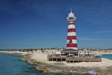Ocean Cay lighthouse bar