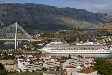 Carnival Cruise ship Docked