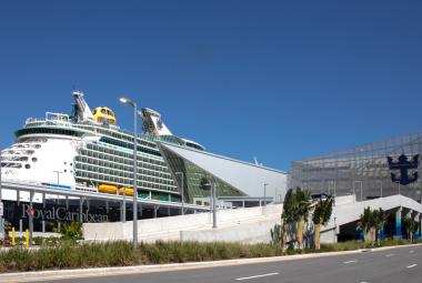 Mariner of the Seas at Terminal A in PortMiami